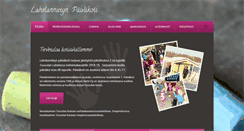 Desktop Screenshot of lahelanniitynpaivakoti.fi